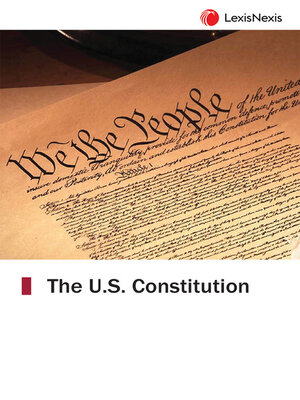 cover image of Constitution of the United States of America